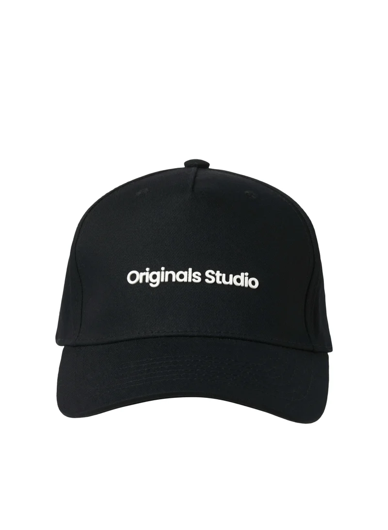 جاك اند جونز Graphic Curved Peak Cap