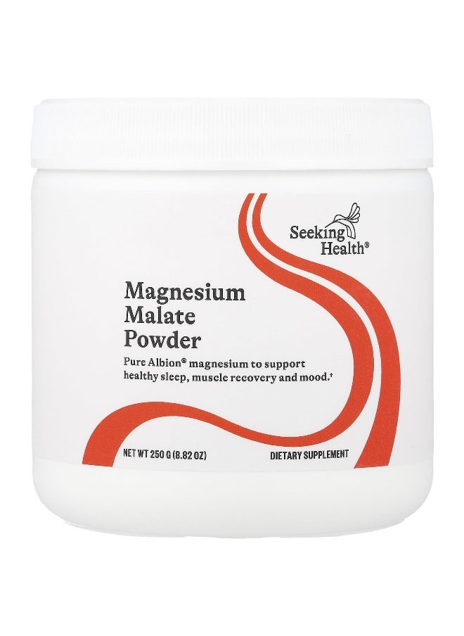 Seeking Health Seeking Health, Magnesium Malate Powder, 500 mg, 8.82 oz (250 g)  - Image 1