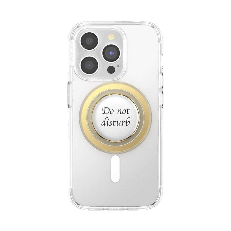 PopSockets Phone Grip for MagSafe, Magnetic Holder, Phone Stand, White - Resin DND - Image 4