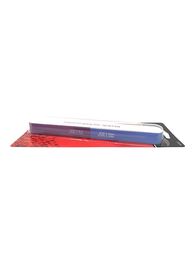 Revlon Pack Of 2 Shape N Buff Nail Buffer Silver - Image 3