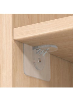 Enhanced Adhesive Wall Shelf Brackets 6*6cm small size partition holder (acrylic thick glue)