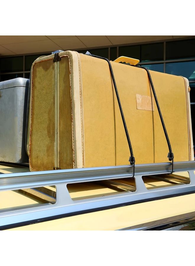 15 قطعة من أربطة الشد المطاطية عالية القوة مع خطاطيف 45 سم تحت قوة شد 122 رطلاً - Image 5