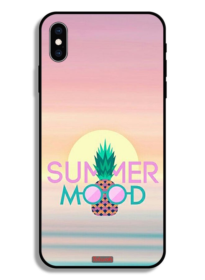 Tolwak Apple iPhone XS Max Protective Case Summer Mood - Image 2