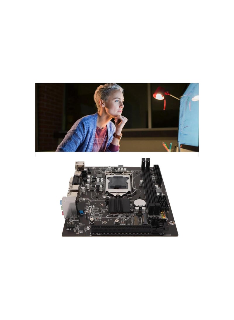 Generic - LGA 1155 Motherboard with , Channel DDR3, 6 USB2.0, HD Output, Mini ITX for PC - Image 1
