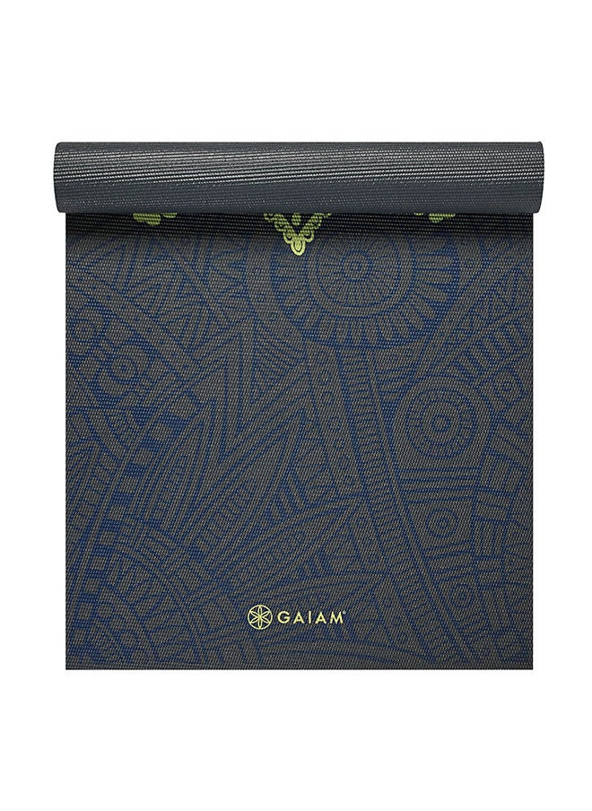 Gaiam Sundial Layers Yoga Mat Premium 6mm  - Image 1