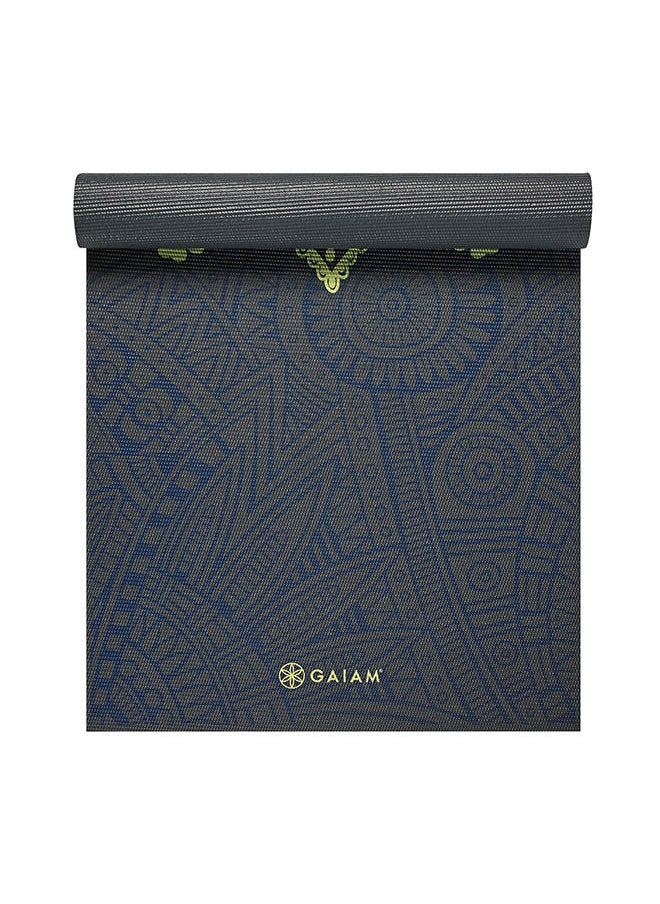Gaiam Sundial Layers Yoga Mat Premium 6mm  - Image 2
