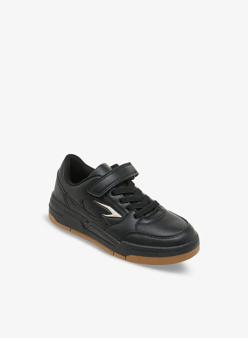 داش Boys Hook And Loop Ankle Sneakers