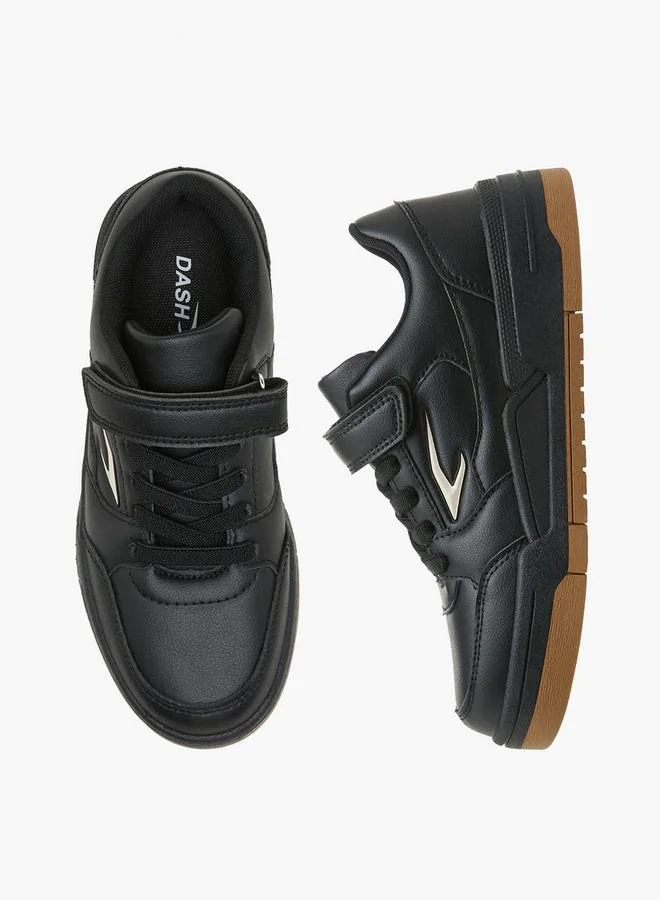 داش Boys Hook And Loop Ankle Sneakers