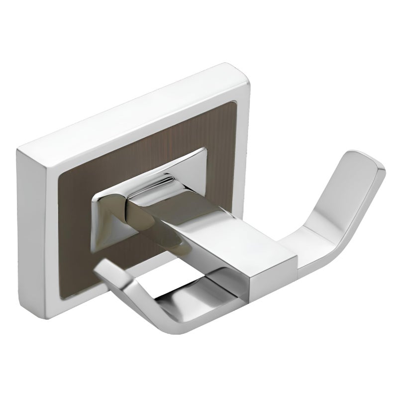 New Ware Stainless Steel Soap Holder/Robe Hook/Brush Holder/Napkin Towel Hanger/Towel Rack(18 Inch) for Bathroom and Kitchen (Chrome Finish) - Image 4