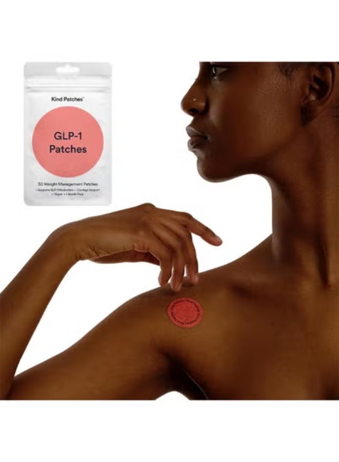 Kind Patches GLP-1 Patches With L Glutamine, Berberine, Chromium, Pomegranate And Cinnamon - 30 Patches - Image 2