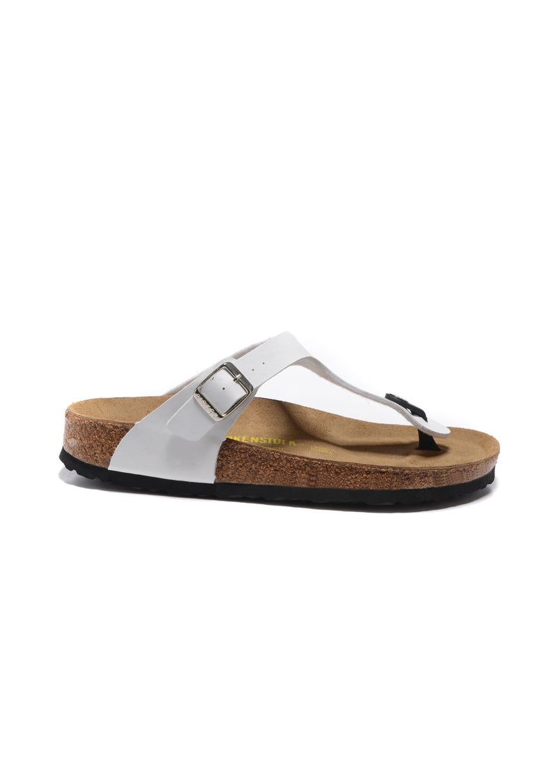 BIRKENSTOCK Gizeh Toe-Post Leather Sandals - Image 3