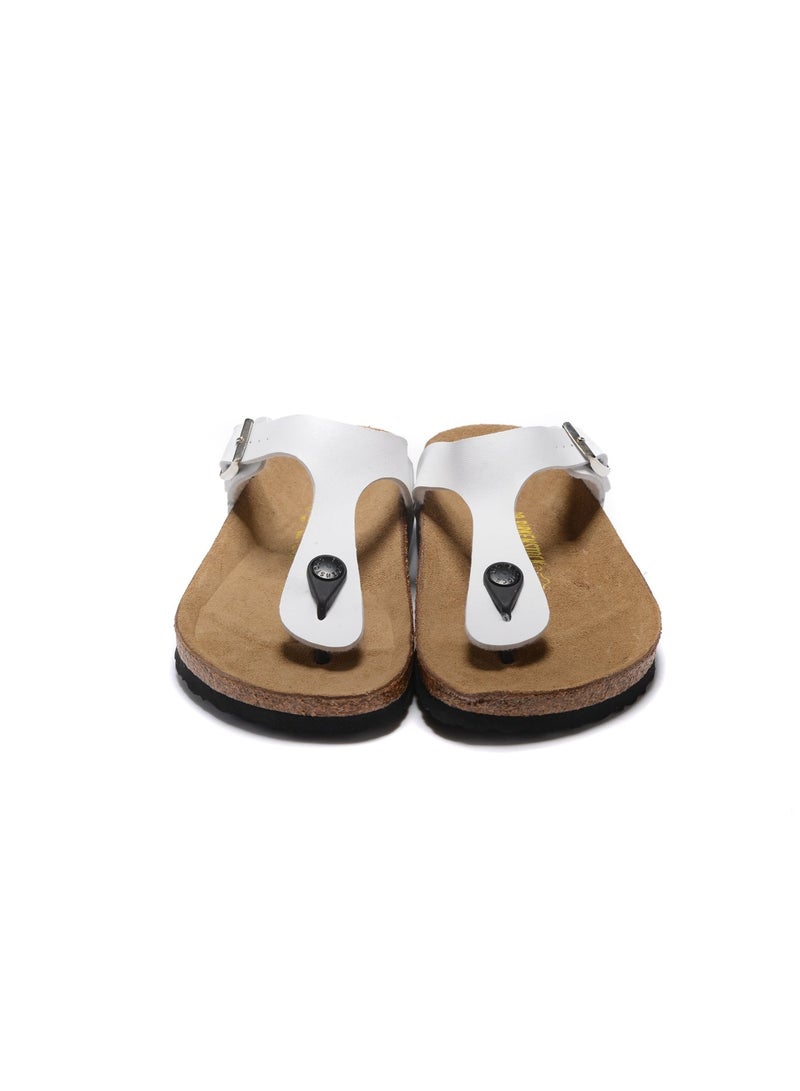 BIRKENSTOCK Gizeh Toe-Post Leather Sandals - Image 5