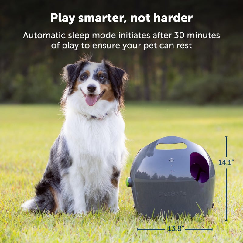 PetSafe Automatic Ball Launcher - Interactive Fetch Game - Hands-Free Fetch Training - Adjustable Range - Includes Tennis Balls - Indoor Outdoor Play - Motion Sensors - Automatic Sleep Mode - Image 5