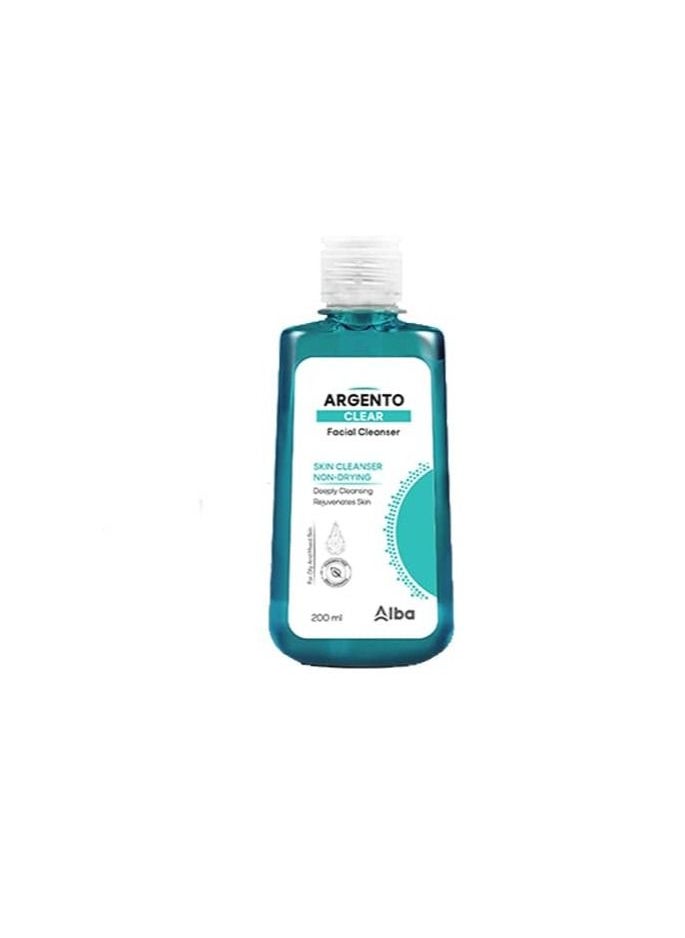 ARGENTO Clear Facial And Skin Cleanser 200ml 