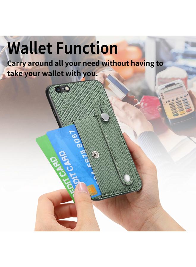 S-TOP Case For iPhone 6 / 6s Wristband Kickstand Card Wallet Back Cover Phone Case with Tool Knife - Image 5