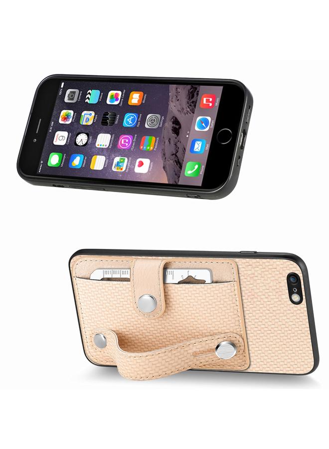 S-TOP Case For iPhone 6 / 6s Wristband Kickstand Card Wallet Back Cover Phone Case with Tool Knife - Image 2