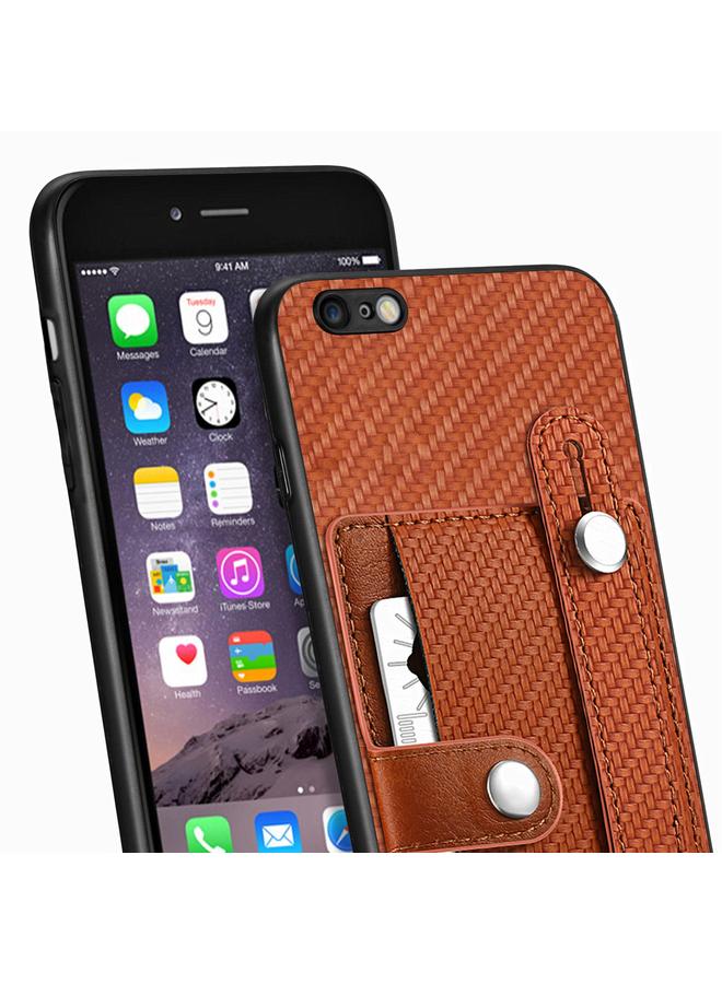 S-TOP Case For iPhone 6 / 6s Wristband Kickstand Card Wallet Back Cover Phone Case with Tool Knife - Image 4