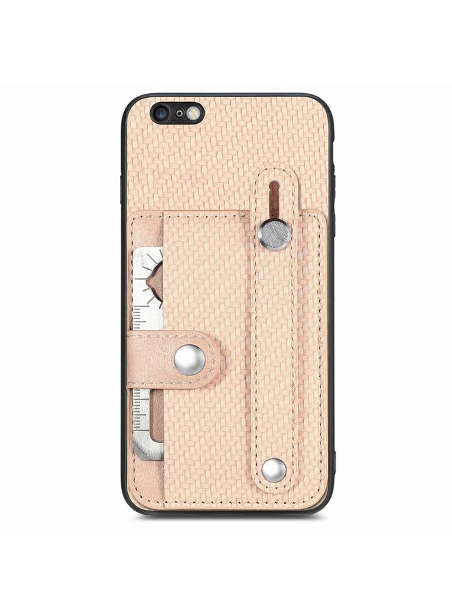 S-TOP Case For iPhone 6 / 6s Wristband Kickstand Card Wallet Back Cover Phone Case with Tool Knife - Image 1