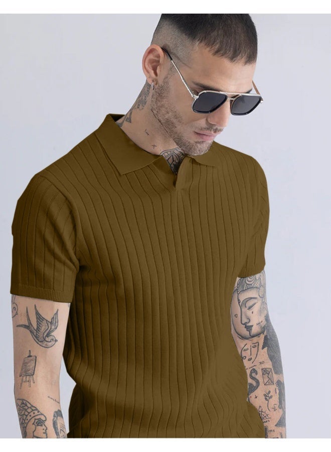 Veirdo Classic Men Polo T-Shirt  Soft Fabric Casual & Office Wear - Image 4