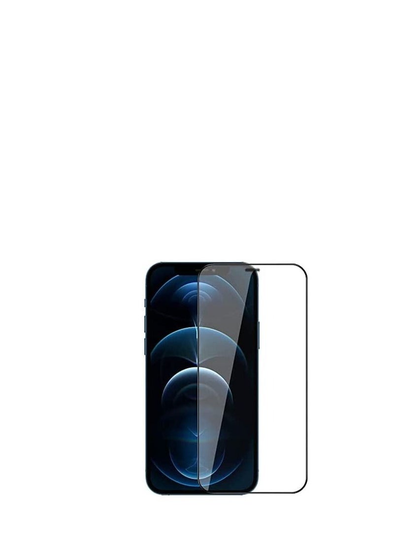 Nillkin - Nillkin 2-in-1 HD Full Screen Tempered Glass Screen Protector For Apple iPhone 12(6.1 Inch) - Black - Image 1
