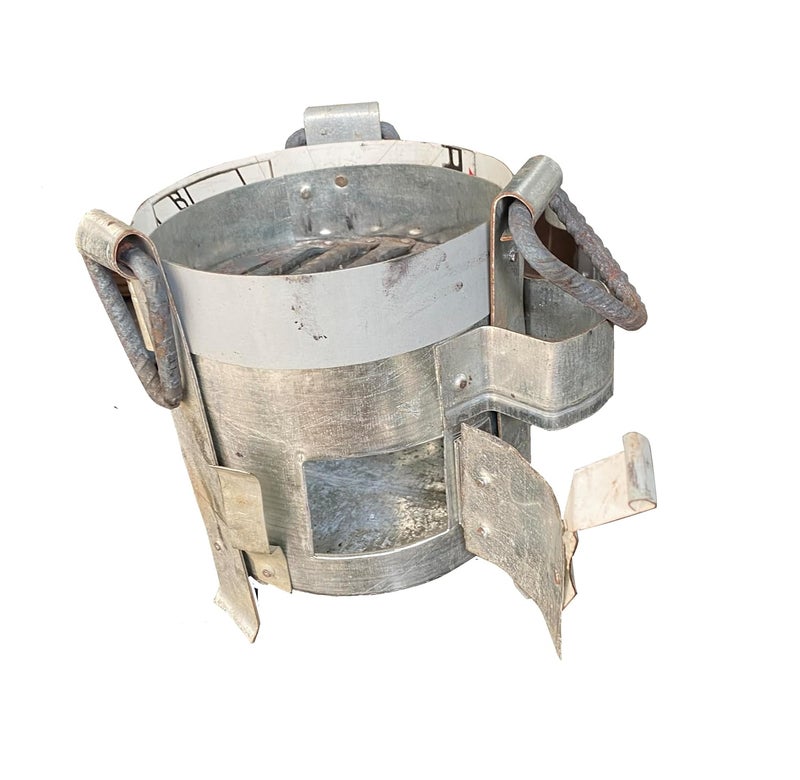 TINAX Mild Steel Round Sigdi for HomeChulhaAngeethi Commercial Use 75 INCH - Image 2