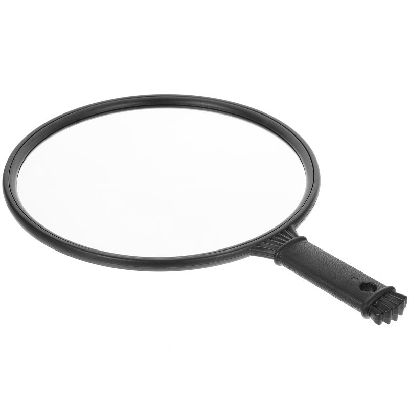 Hand Mirror Makeup Mirror Round Handheld Mirror Rear View Barber Mirror - Image 5