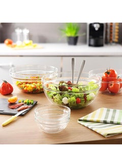 Luminarc Tempered Stackable Bowl Clear 26 Cm N2615(14268)  - Image 4