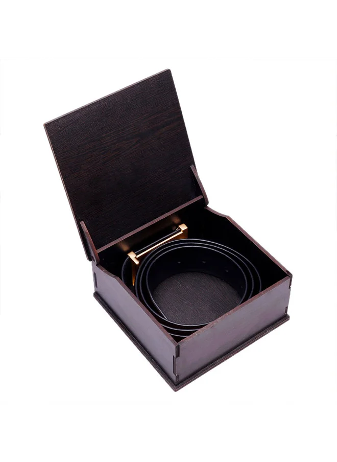 Bacca Bucci  Men's Brown Textured Leather Reversible Belt for Men | Best Price UAE