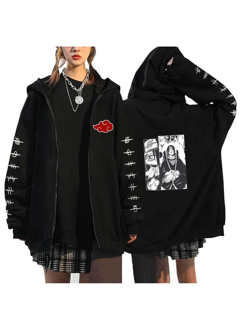 KUYING New NARUTO Zipper Casual Cardigan Jacket  - Image 1