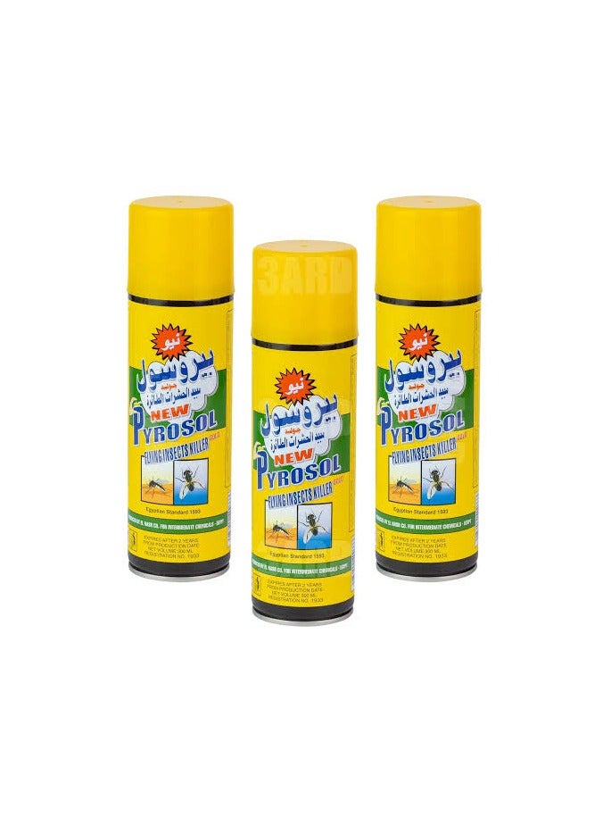 Pyrosol Flying Insect Killer Spray (two pieces)- 600 ml - Image 3