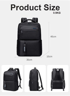 ARCTIC HUNTER School Laptop Backpack Water Resistant College High School Bag, Lightweight Durable Travel Rucksack Casual Daypack Laptop Backpacks for Men, Black  - Image 3