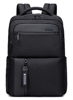 ARCTIC HUNTER School Laptop Backpack Water Resistant College High School Bag, Lightweight Durable Travel Rucksack Casual Daypack Laptop Backpacks for Men, Black  - Image 1