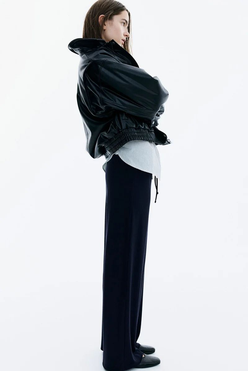 H&M Wide drawstring trousers