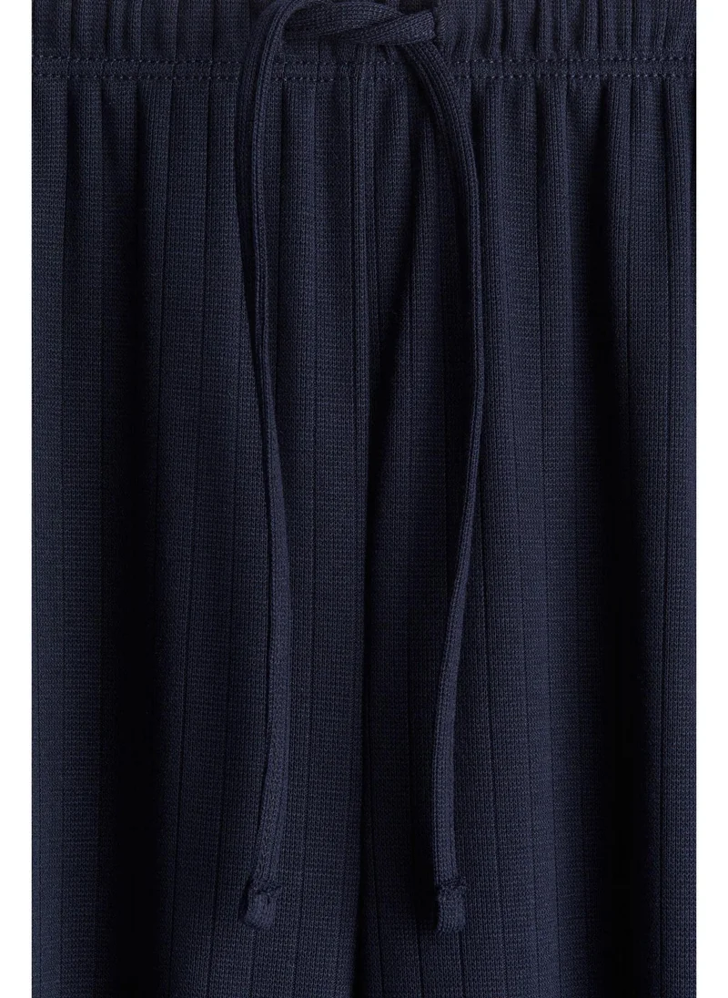 اتش اند ام بنطلون واسع برباط