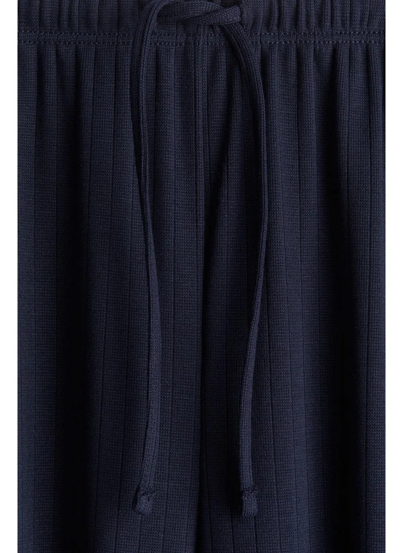 اتش اند ام Wide drawstring trousers