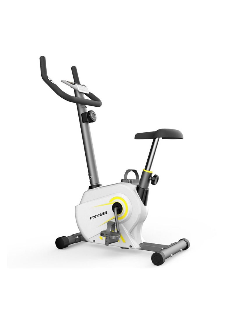 Generic Magnetically Controlled Exercise Bike Spinning Bicycle Home Mute Indoor Lower Limb Power Bike Fitness Equipment HD Photosensitive Electronic Watch With Ipad Stand  - Image 1