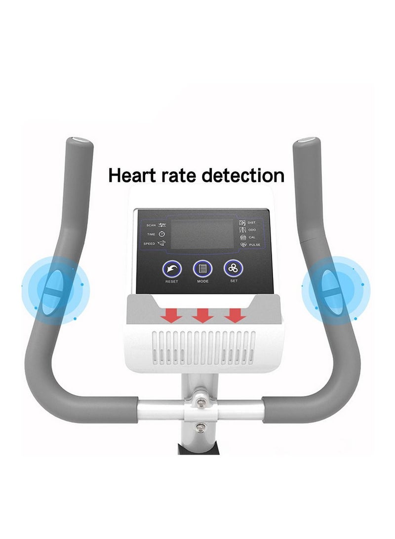 Generic Magnetically Controlled Exercise Bike Spinning Bicycle Home Mute Indoor Lower Limb Power Bike Fitness Equipment HD Photosensitive Electronic Watch With Ipad Stand  - Image 5