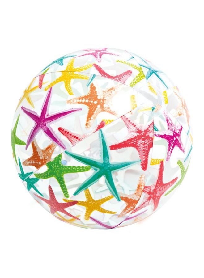 Star Printed Inflatable Ball 20inch