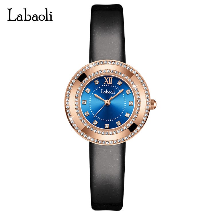 لاباولي ساعة لاباولي النسائية الكوارتز مع أحجار الراين، LA036 - Image 1