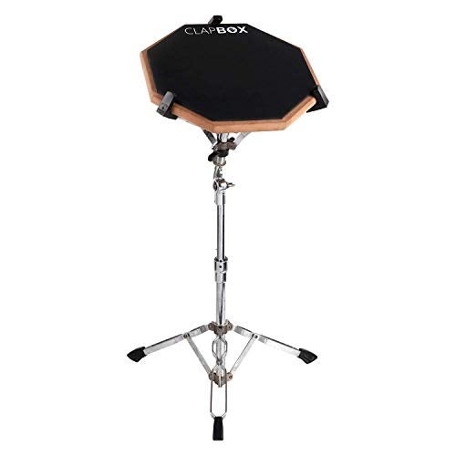 Clapbox Drum Practice Pad - Not Made in China - 12 inches (Practice Pad Only) - Most Popular Cajon Brand Online (Black, 12) - Image 2