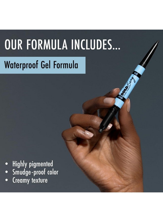 Black Radiance Bold & Sexy Gel Eyeliner,Waterproof Dual-Ended Retractable, Buildable & Blendable Smudge-Proof Smooth Matte Finish, Cruelty-Free & Vegan- After Hours - Image 5