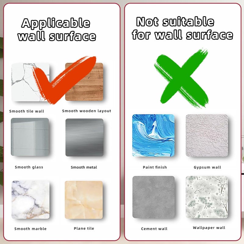 SpiderJuice 1Pc Adhesive No Drill Self Draining Double Layer Grid Wall Mounted Covered Soap Dish Holder Box with Lid and Hook for Bathroom Wash Basin Kitchen Sink - Image 4