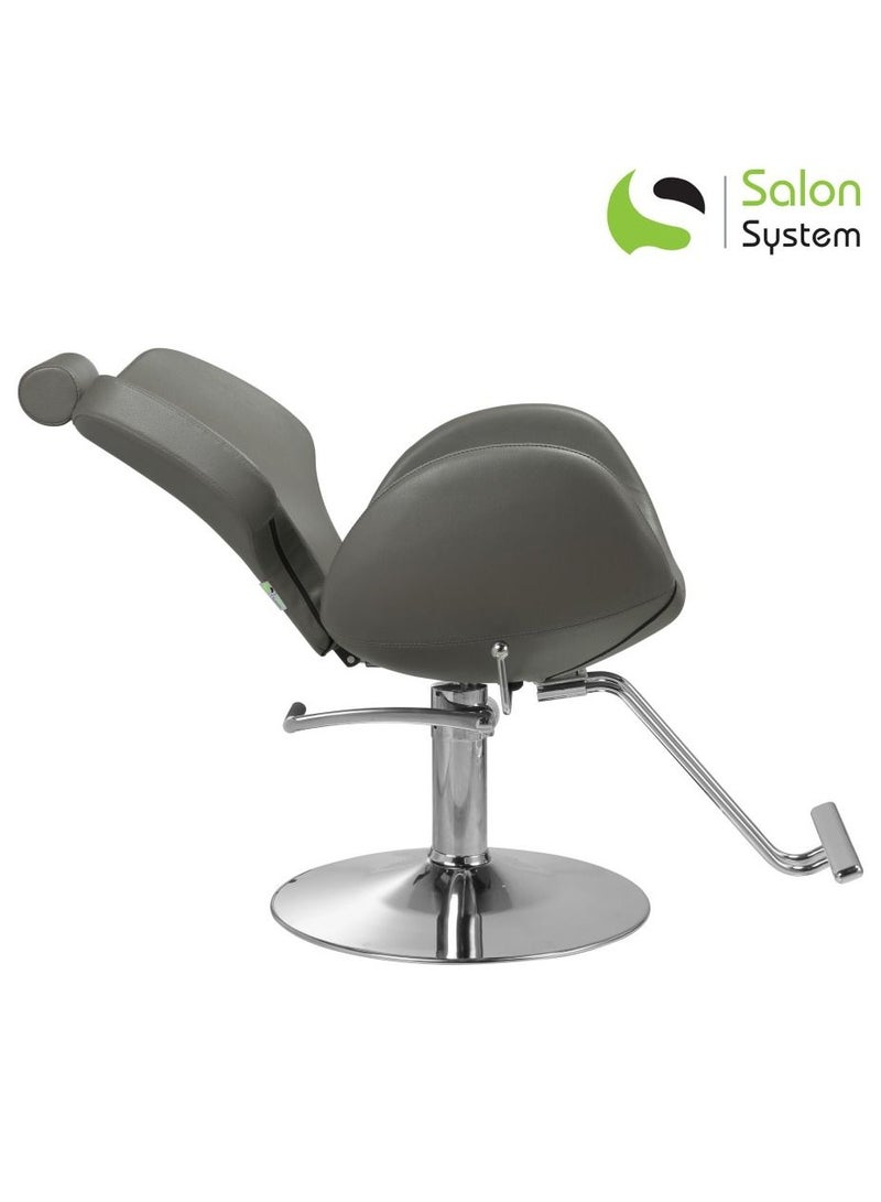Salon System Salon Chair with Hydrolics Adjustable Height gray - Image 3