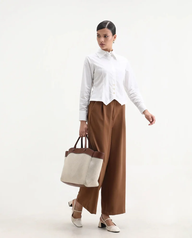 Rareism Women's Shirt With Button Detail
