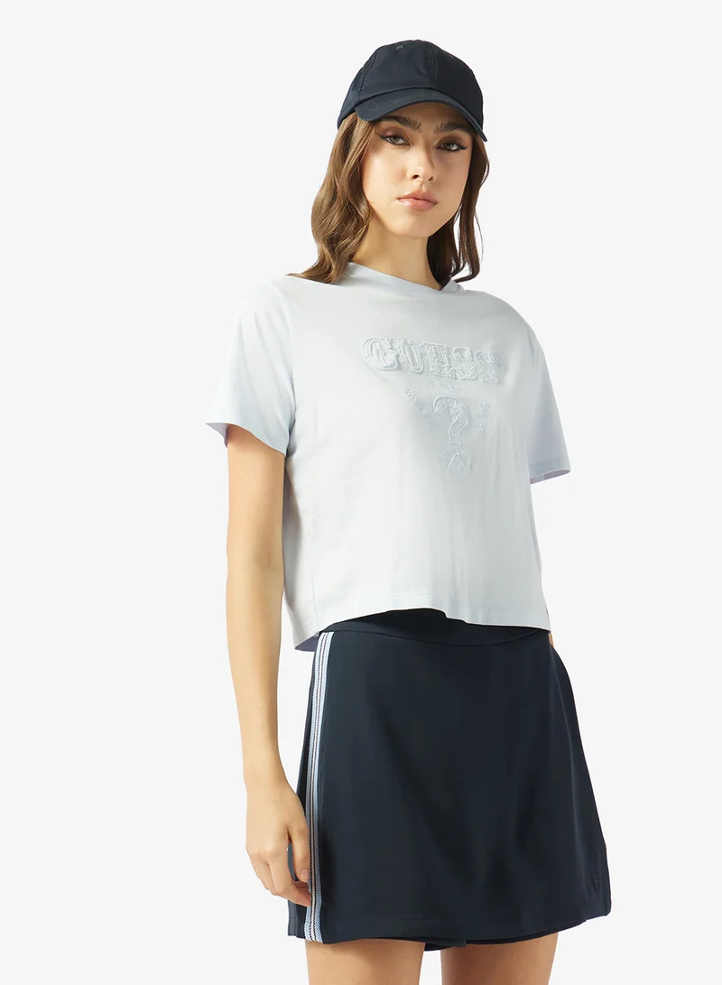 GUESS Crew Neck Boxy T-Shirt