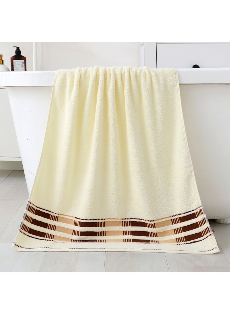 Sharpdo 6-Pack Cotton Towels for Adults, Soft Cotton Towels for Washing Face  6 Pieces 35*75cm - Image 2