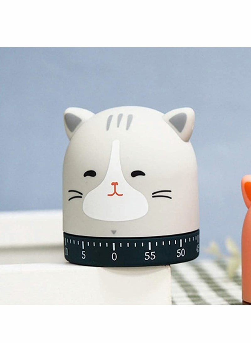 Excefore Mechanical Kitchen Timer,  360 Degree Rotating Cute Animals Mechanical Timer for Kids, No Batteries Loud Ring, Cooking Reading Do Sports Boiling Egg - Image 4