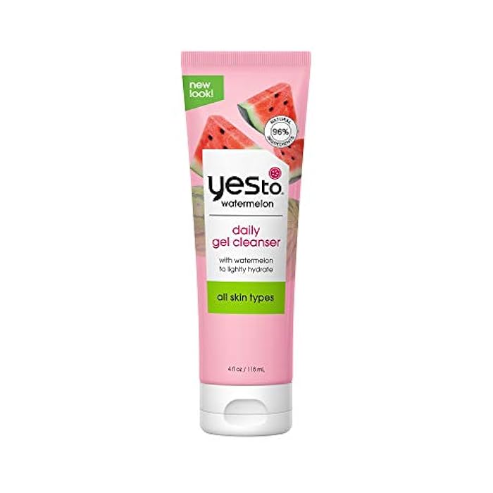 Yes To Watermelon, Light Hydration Super Fresh Cleanser, All Skin Types, Refresh & Hydrate Skin, fresh, 4 Fl Oz - Image 1