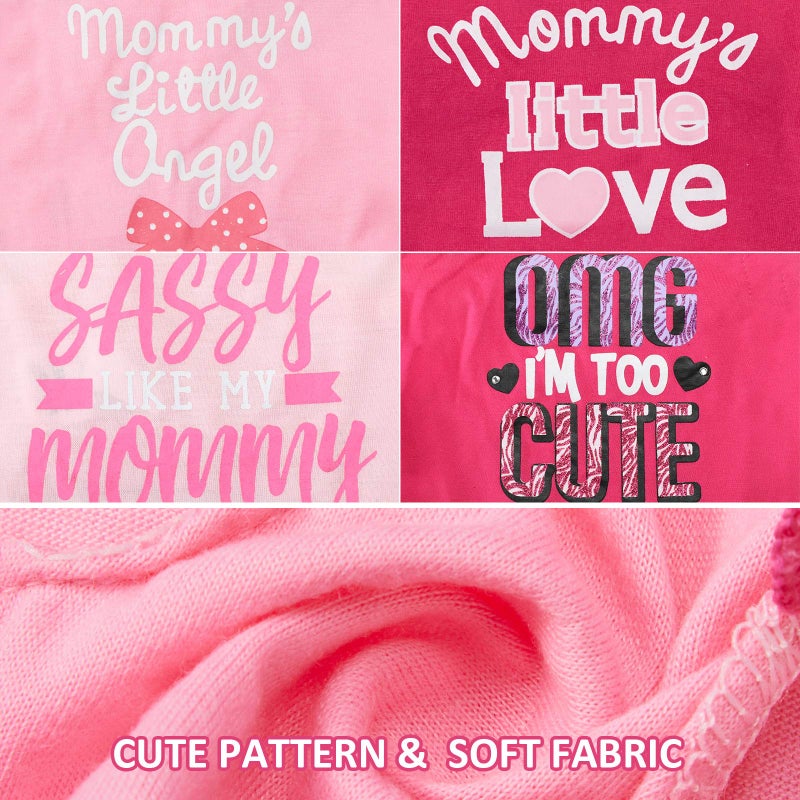Weewooday 4 Pack Dog Dress Cute Pink Dog Clothes Skirt Girl Pet Princess Dress Puppy Summer Apparel Clothes Skirt Shirt with Ruffles Apparel for Small Puppy Cats Pet(M) - Image 2