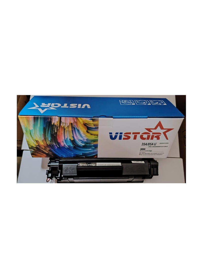ماركة غير محددة - خرطوشة حبر متوافقة مع VISTAR 85A - CE285A لطابعات سلسلة P1102، M1132، M1212  khartushat habr mutawafiqat mae VISTAR 85A - CE285A litabieat silsilat P1102, M1132, M1212 - Image 1